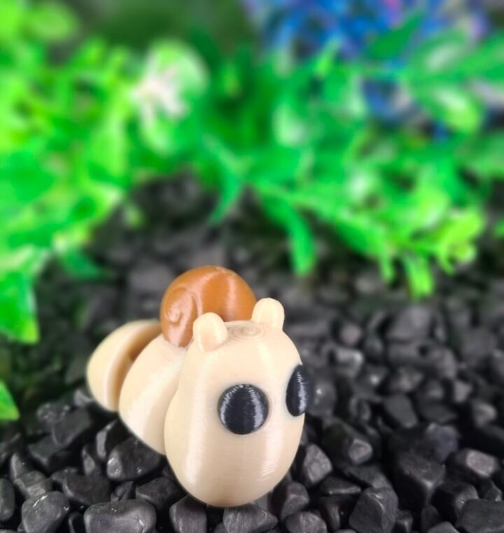 Snail Keychain