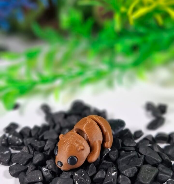 Beaver Keychain