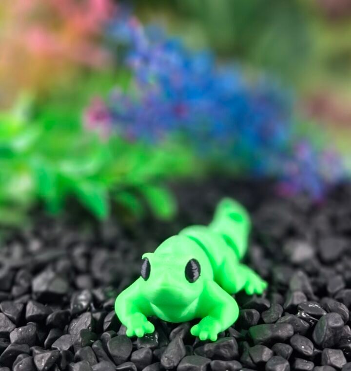 Lizard keychain