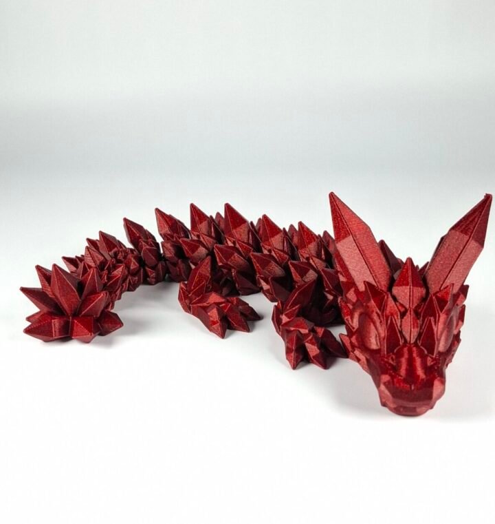 Articulated Baby Crystal Dragon