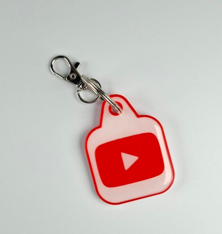 NFC Youtube keychain