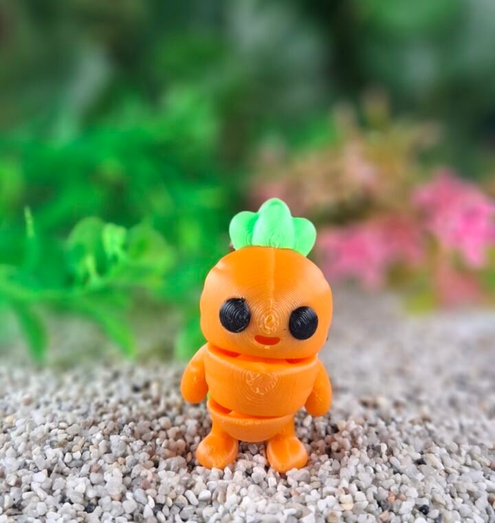 Carrot Keychain