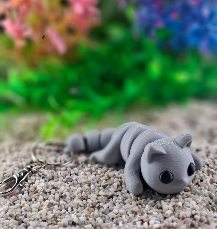 Cat Keychain