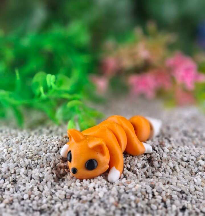 Fox Keychain