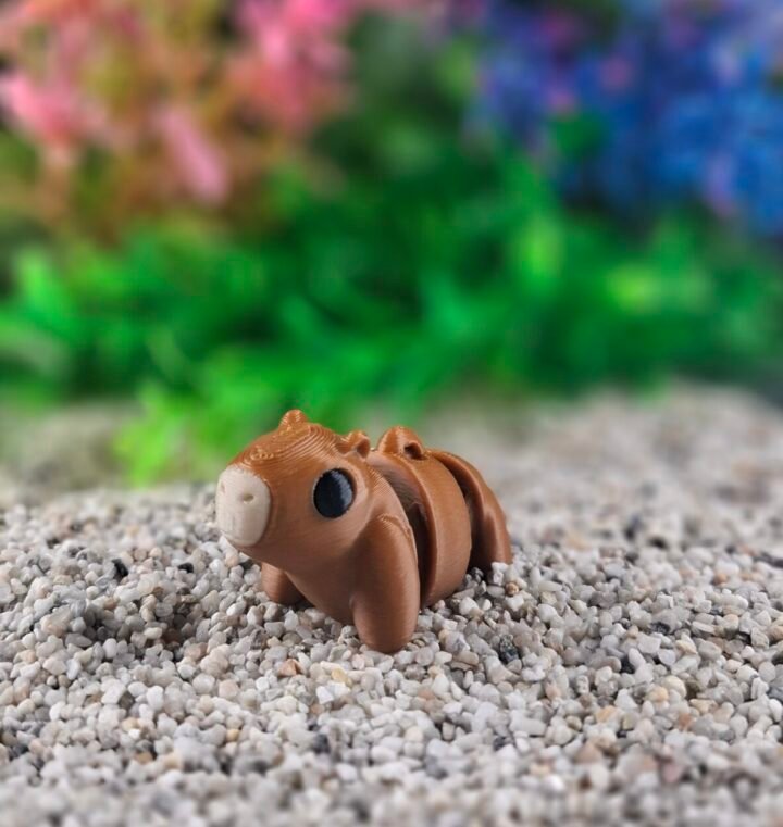 Capybara Keychain