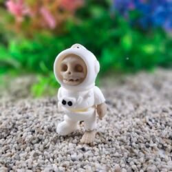 Skeleton Astronaut Keychain