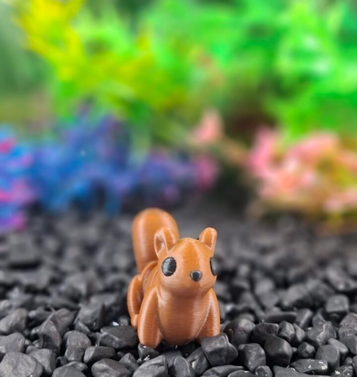 Squirrel Keychain