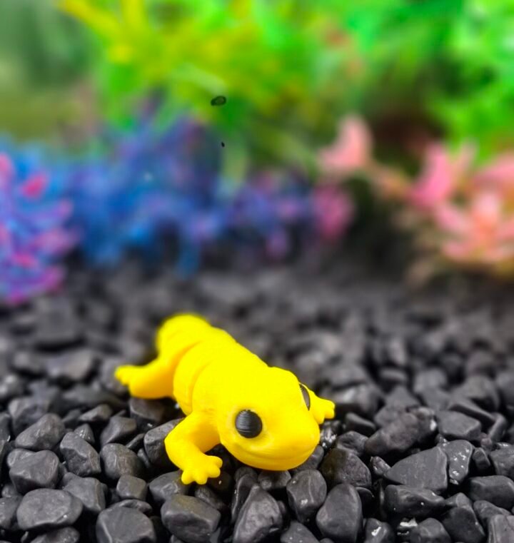 Leopard Gecko Keychain