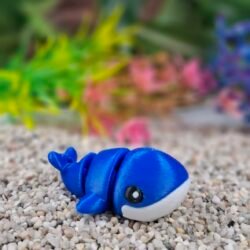 Blue Whale Keychain
