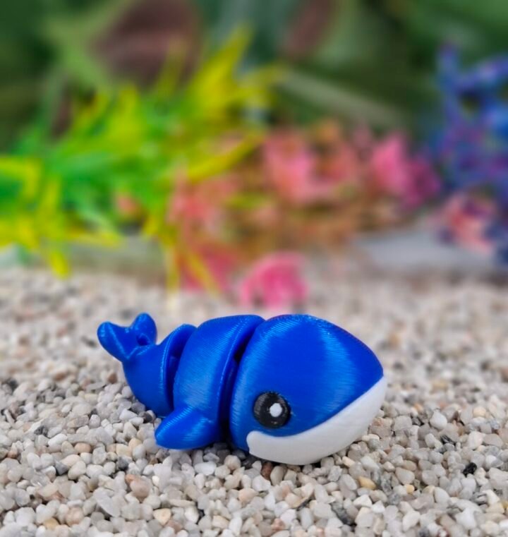 Blue Whale Keychain