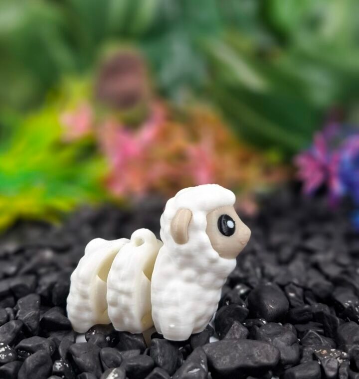 Sheep Keychain
