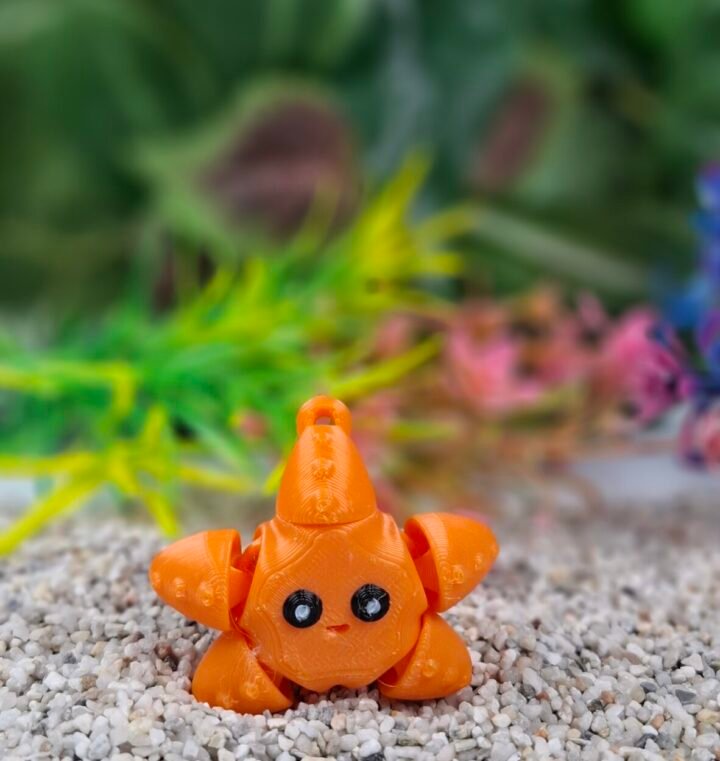 Starfish Keychain